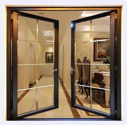 Empurre e puxe Windows deslizante horizontal de alumínio e as portas residenciais