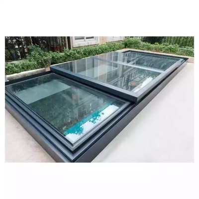 Claraboia de vidro moderada colorida da janela feita sob encomenda com o túnel de Sun tubular