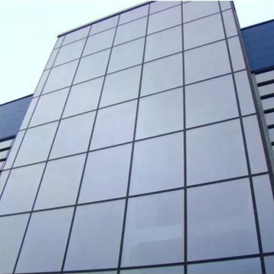 Revestimento de alumínio Parede cortina de vidro com vidro duplo moderno à prova d'água