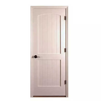 Design de painel de madeira de design de painel de madeira de porta de madeira dura interior simples para apartamento