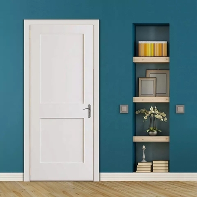 Design personalizado de madeira dura porta interior para apartamento