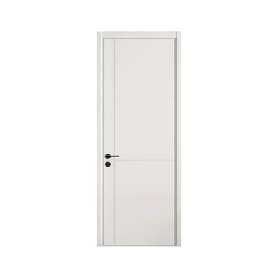 Portas tailandesas de madeira compensada HDF modernas, porta de madeira interna personalizada