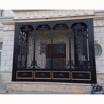 Porta nova e cerco da segurança do projeto da via principal do ferro forjado do ODM do OEM