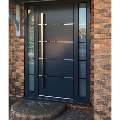 Residencial moderno das portas exteriores de Front Main Gate Steel Security da entrada