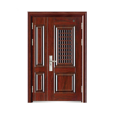 Residencial Burglarproof das portas de aço principais exteriores da segurança da entrada da segurança