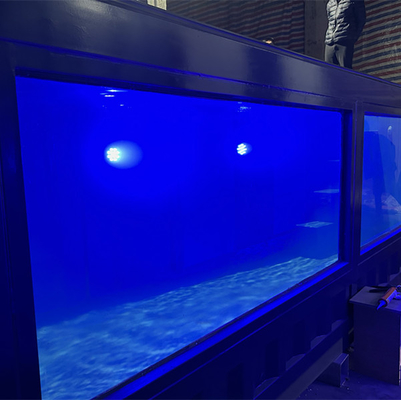Piscina de contêiner de cor e material personalizada padrão dos EUA 20 pés 40 pés com luz led de jato de água de onda
