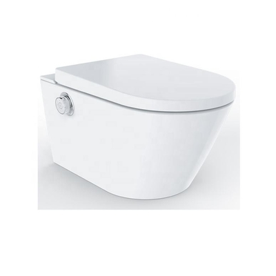 Louças Sanitárias de Fácil Instalação Banqueta Fechada Tigela Redonda Cor Branca Aquecimento Vaso Sanitário
