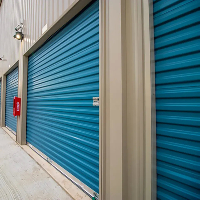 Portas remotas da garagem do furacão de alta qualidade dos obturadores da tempestade da casa com sistema de segurança