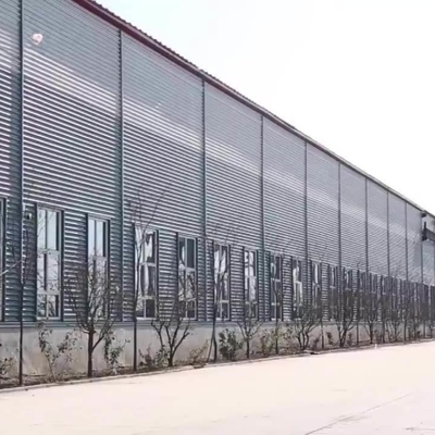 Construção moderna de estruturas pré-fabricadas de aço Armazém de oficinas Hangar de aeronaves e edifício de escritórios