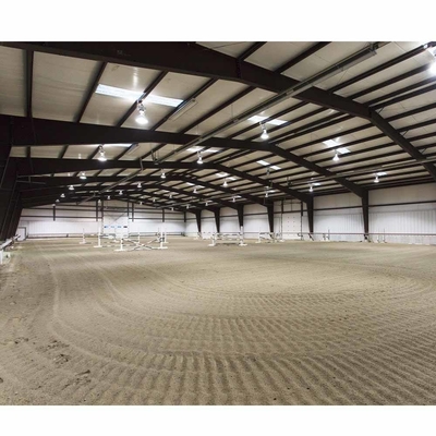 Construção moderna de estruturas pré-fabricadas de aço Armazém de oficinas Hangar de aeronaves e edifício de escritórios