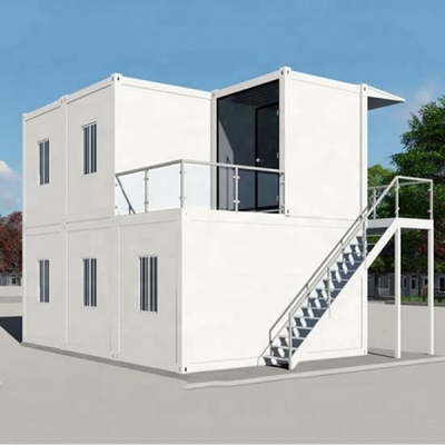 Edifício de aço leve Casa de contêineres móveis