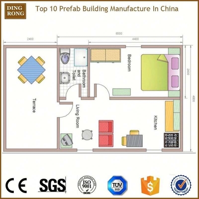 Casas Prefabricadas Modulares Portáteis Pequenas Pequenas Casa de Contêineres para Venda
