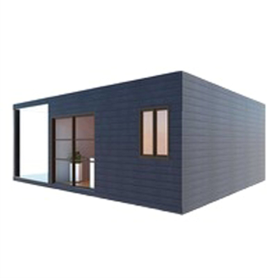Luxo cor personalizável e vidro portátil 20FT 40FT pré-fab Flat Pack Container House com preço de fábrica
