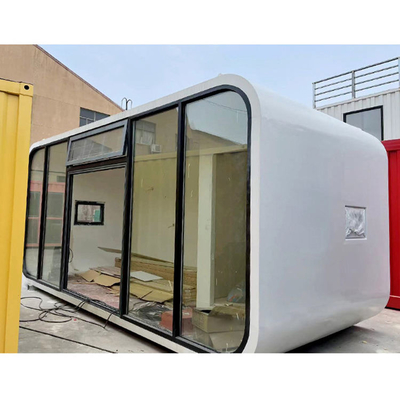 Casa Prefabricada Portátil Casa Pequena Container de Cabana de Maçã para Acampamento
