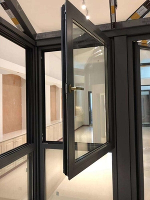Janela e porta de vidro duplo fabricante de armação de alumínio