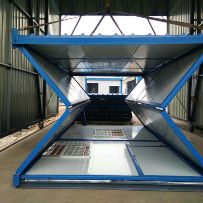Tesia Nova estrutura portátil de aço Container House Container dobrável expansível Armazenamento