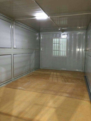 Tesia Nova estrutura portátil de aço Container House Container dobrável expansível Armazenamento