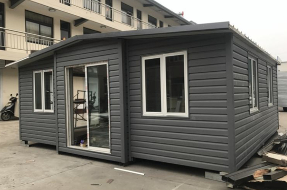Casas pré-fabricadas de estilo australiano em contêineres expansíveis
