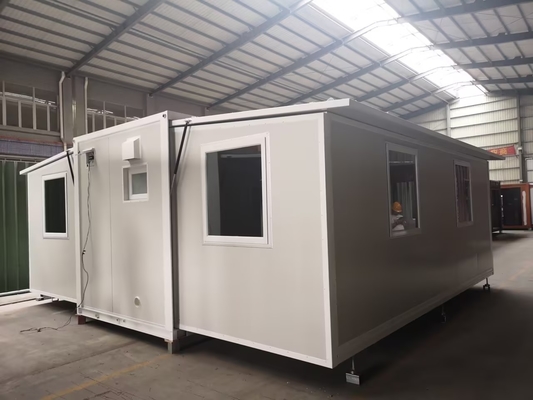 Casas pré-fabricadas de estilo australiano em contêineres expansíveis