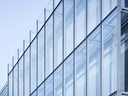 Isolação térmica de vidro laminada de alumínio durável forte de parede de cortina
