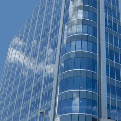 Isolação térmica de vidro laminada de alumínio durável forte de parede de cortina