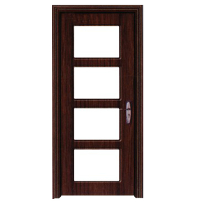 Portas de entrada de madeira do prédio de apartamentos da porta do MDF da cor múltipla de CQI SASO etc.