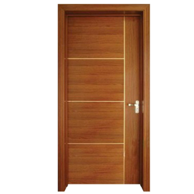 Portas de entrada de madeira do prédio de apartamentos da porta do MDF da cor múltipla de CQI SASO etc.