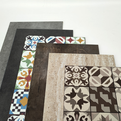 painéis de parede 3d decorativos à prova de fogo do assoalho do papel de parede do PVC da espuma de 1200x2400mm