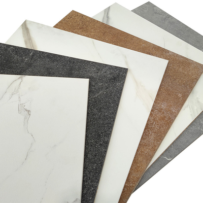 painéis de parede 3d decorativos à prova de fogo do assoalho do papel de parede do PVC da espuma de 1200x2400mm