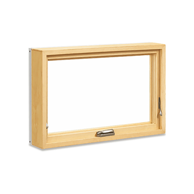 Toldo de alumínio vitrificado dobro Windows do minimalismo para o porão