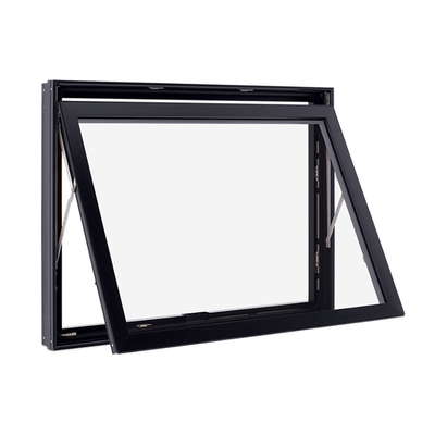 Toldo de alumínio vitrificado dobro Windows do minimalismo para o porão