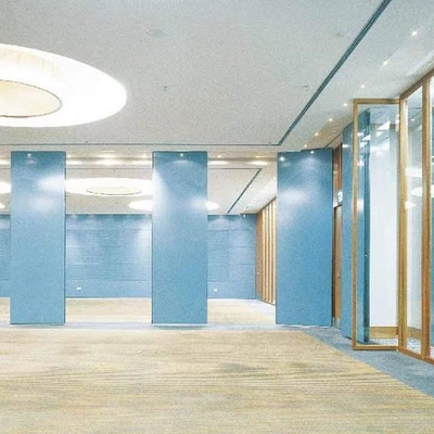 banquete móvel à prova de som Hall Sliding Partition da parede de separação do escritório de 100mm
