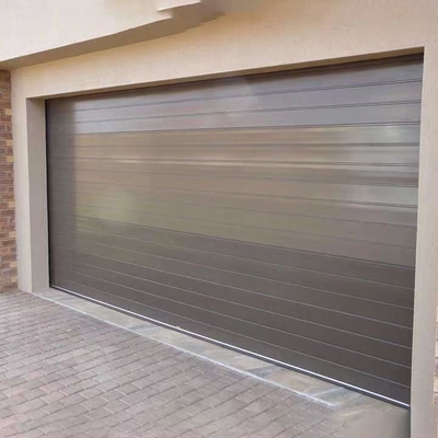 Horizantal 16x7 aéreo deslizante rola acima da porta da garagem com painel do plutônio