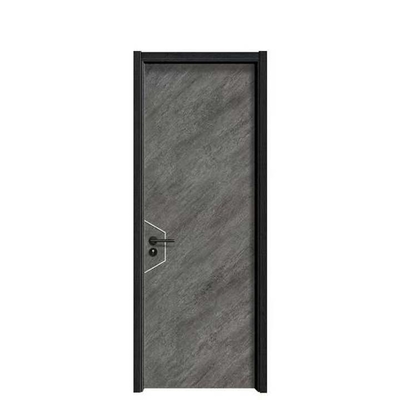 Porta nivelada interior de madeira personalizada do MDF da madeira compensada com revestimento do folheado