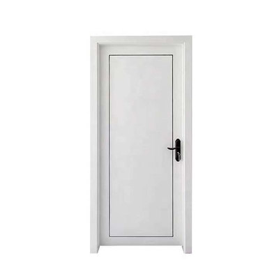 O carvalho de madeira da noz da porta do MDF do PVC WPC folheia portas internas niveladas