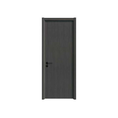 Portas interiores grossas de madeira do PVC da porta 43mm do MDF da isolação sadia com quadros