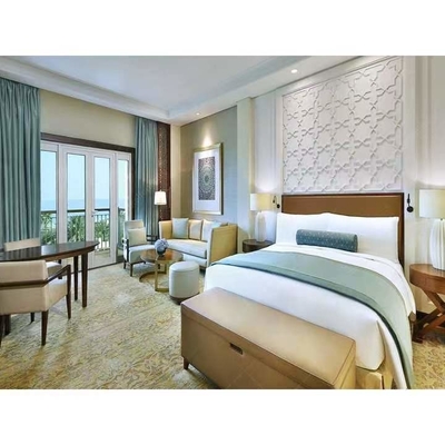Grupo de quarto de madeira de Europa da casa de campo moderna da mobília do hotel da parte alta