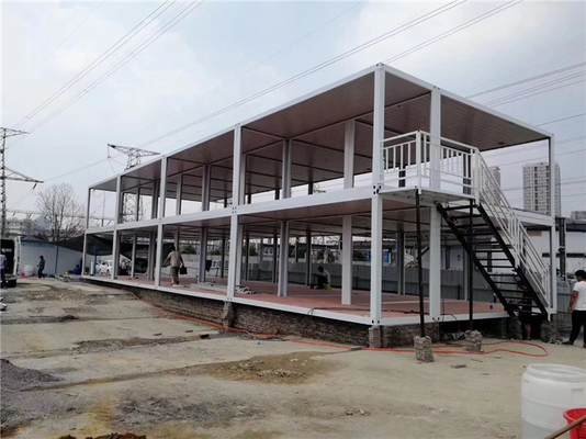 hospital modular do contentor do bloco liso da casa de 2.9M Height Prefab Container