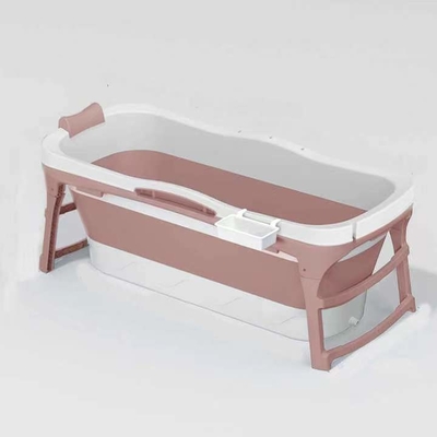 banheira de dobramento plástica da banheira plástica de 1.18M Blue Pink Freestanding para adultos