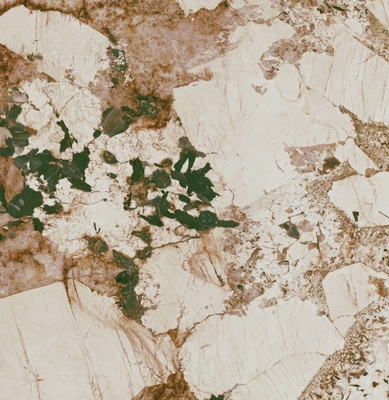 Mobília moderna simples superior aglomerada de Brasil Brown do retângulo da mesa de centro do mármore da pedra