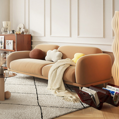 Sala de visitas Sofa Sectional Simple Modern Furniture de Seater da flanela 3 do apartamento