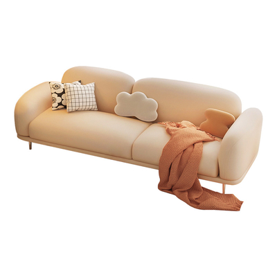 Sala de visitas Sofa Sectional Simple Modern Furniture de Seater da flanela 3 do apartamento