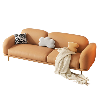 Sala de visitas Sofa Sectional Simple Modern Furniture de Seater da flanela 3 do apartamento
