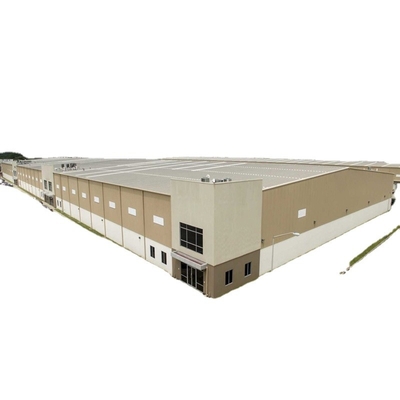 Fabricação impermeável da construção do metal da prevenção de incêndios do armazém de aço pré-fabricado do CE