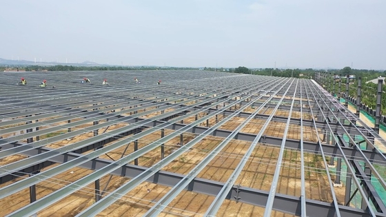 Loja de reparação de automóveis durável da construção do metal da construção da armação de aço da luz do ODM do OEM