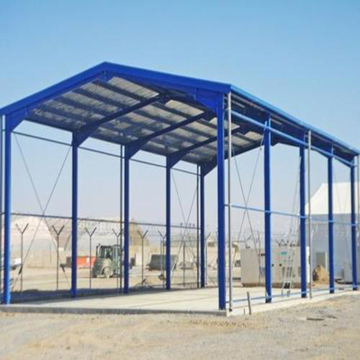 Construção do metal da construção da oficina Q235B Q345B da construção de aço da pré-fabricação
