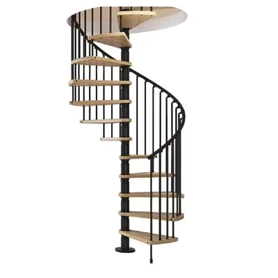 Espaço interno que salvar a escadaria espiral