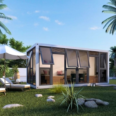 casa 40ft minúscula do recipiente da casa pré-fabricada de 20ft