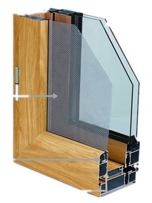 O ODM Windows deslizante horizontal de alumínio do OEM laminou Windows de vidro para o escritório