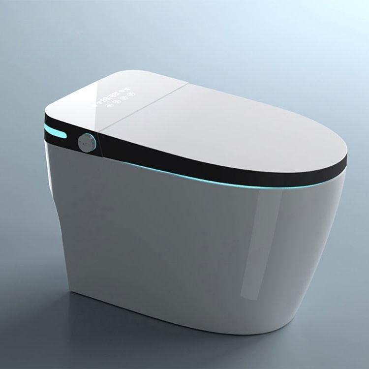 Tesia Modern Inodoro Ceramic Sensor Sanitary Ware Wc Automático Montado no Piso Sanitário Inteligente Para Venda